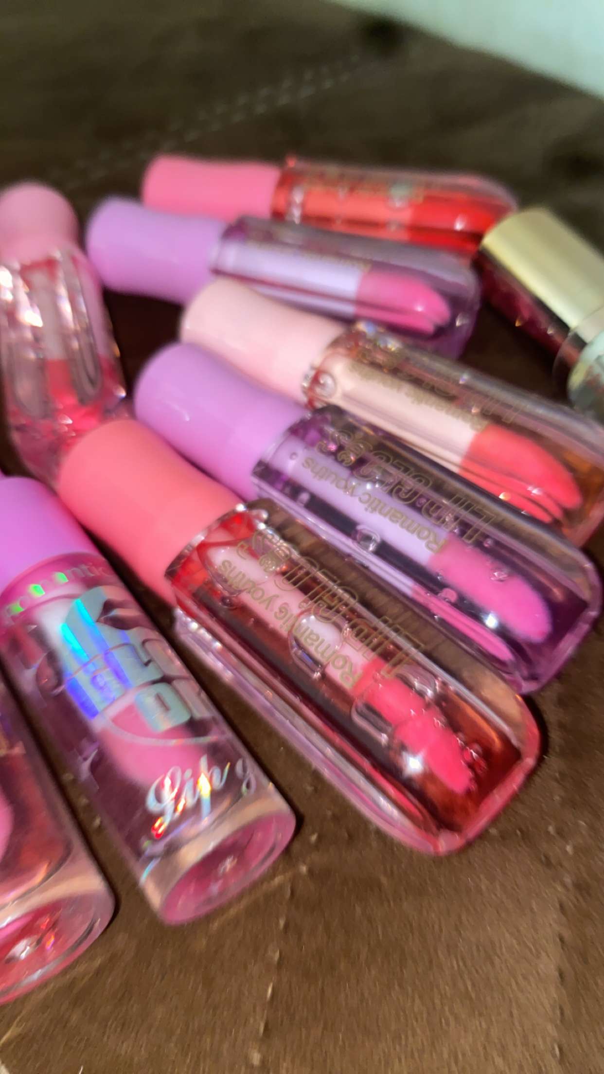 Gloss coloré parfumé