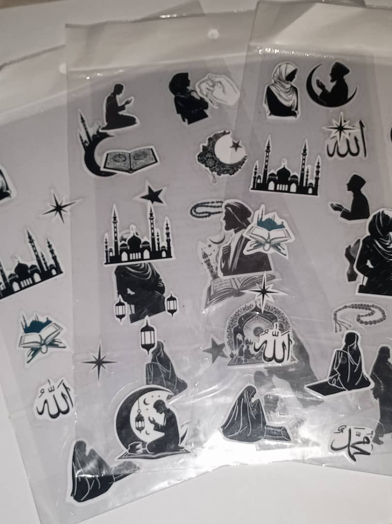 Black Muslim sticker
