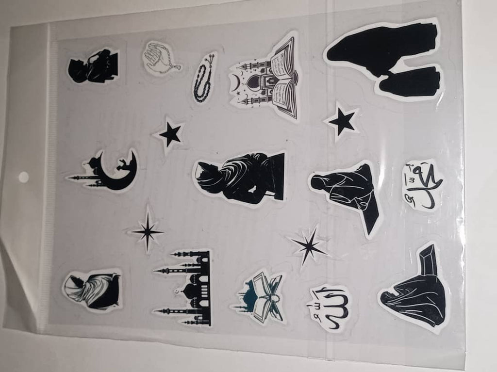 Black Muslim sticker