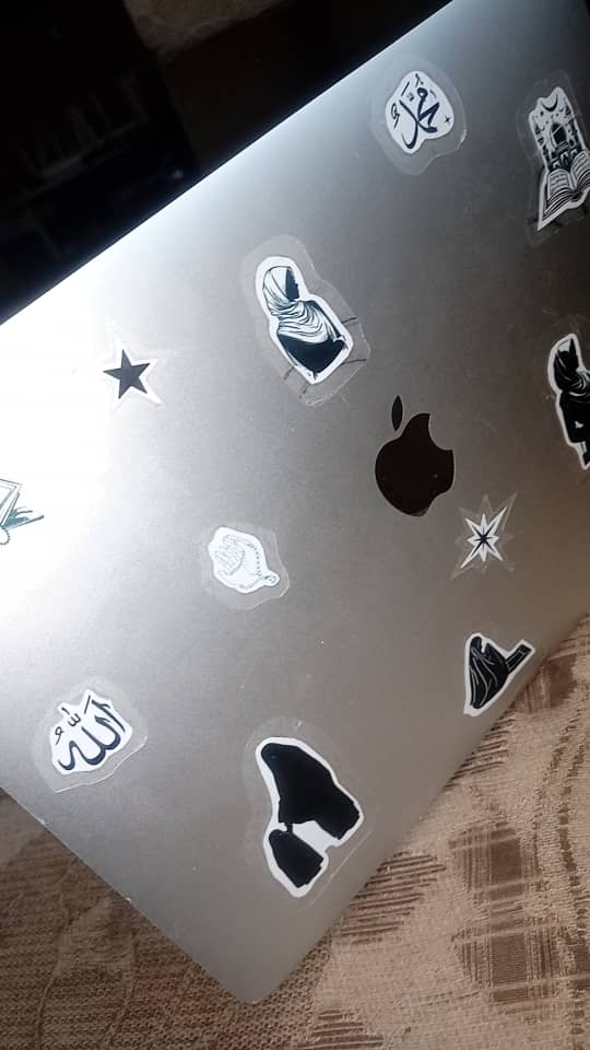 Black Muslim sticker